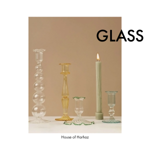 A curation of glass decor items by House & Leisure from merchants who offer interest-free monthly instalments with Float payments company.