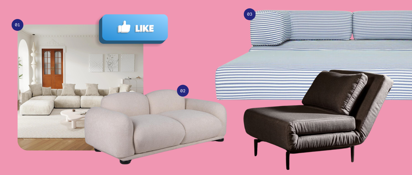 A curated selection of the top six most comfortable couches of 2025