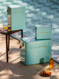 Cooler box poolside